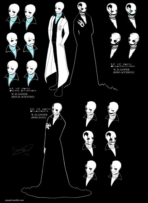 W. D. Gaster by Issane on DeviantArt