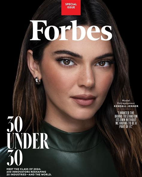 Kendall Jenner - Forbes 30 Under 30 2024 November 2023 • CelebMafia