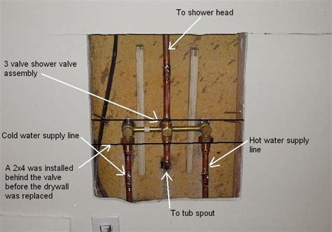 Shower Faucet Installation