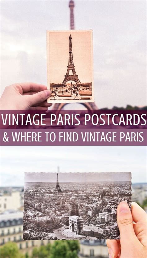 Vintage Paris Postcards & Where to Find Vintage Paris! | solosophie