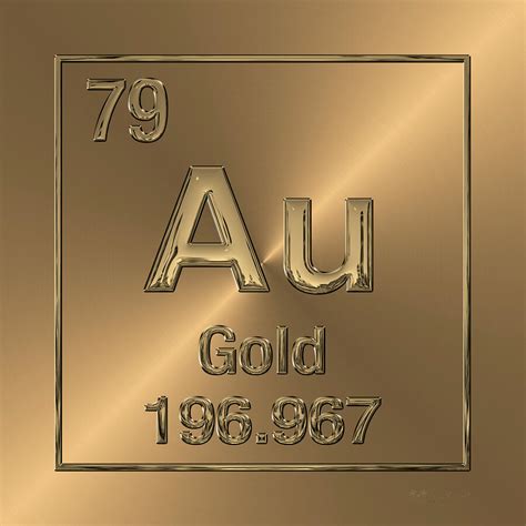 Periodic Table Gold Element Symbol - Periodic Table Timeline