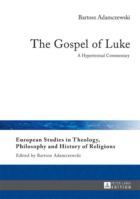 (PDF) The Gospel of Luke: A Hypertextual Commentary