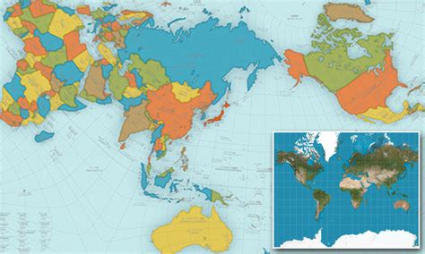 World Map With Accurate Proportions