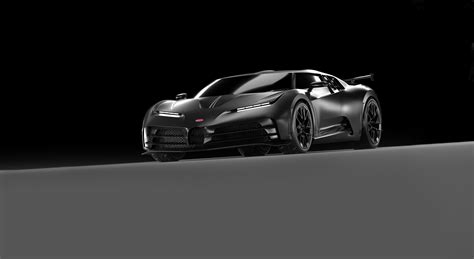 ArtStation - Bugatti Centodieci || Black on Black