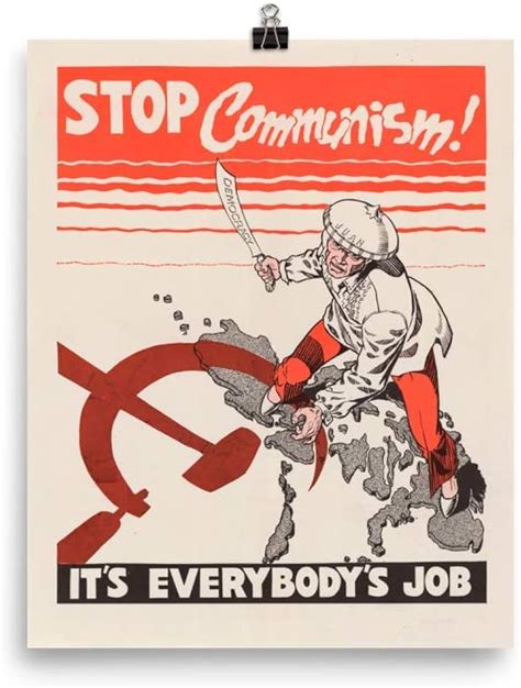 Anti communist poster: ontdek hoe propagandamateriaal de koude oorlog beïnvloedde! Klik nu!