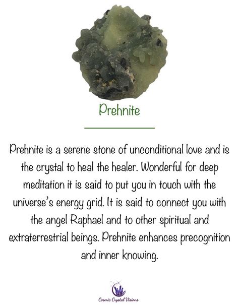 Prehnite Crystal Meaning | Crystals healing properties, Crystals, Gemstone healing