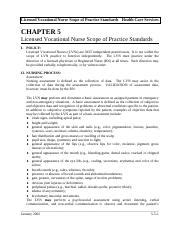 BB LVN Scope of Practice.pdf - Licensed Vocational Nurse Scope of Practice Standards Health Care ...