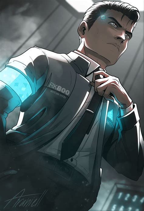 I've made a Connor fanart : r/DetroitBecomeHuman