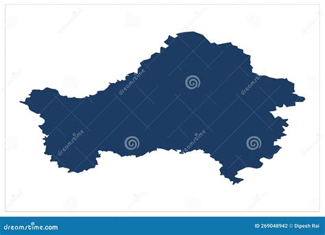 Bryansk Russia Map Illustration On White Background Stock Photography ...