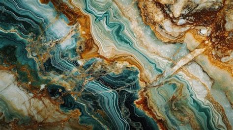 Premium Photo | Classic abstract marble background with a mix of green and brown