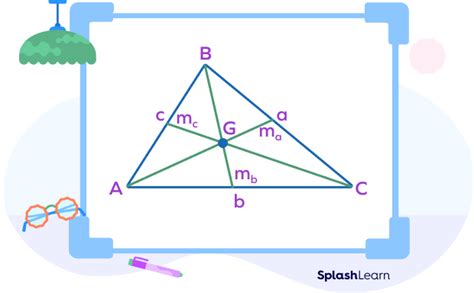 Median of Triangle: Definitions, Formula, Properties, Examples