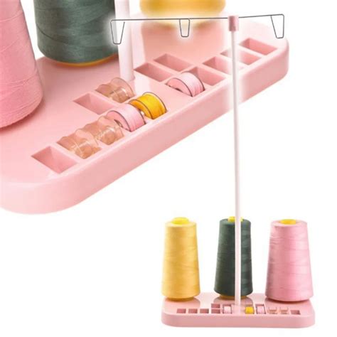 DIY Thread Spool Holder Stand Sewing Accessories Quilting Tools ...