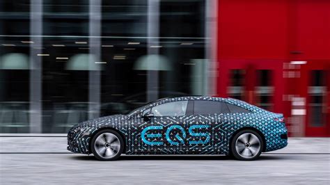 2022 Mercedes-Benz EQS is still camouflaged for now - CNET