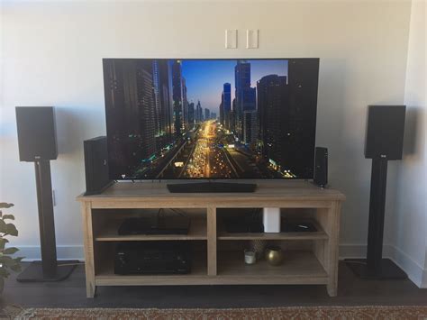 My entertainment system setup for my small apartment living room : r ...