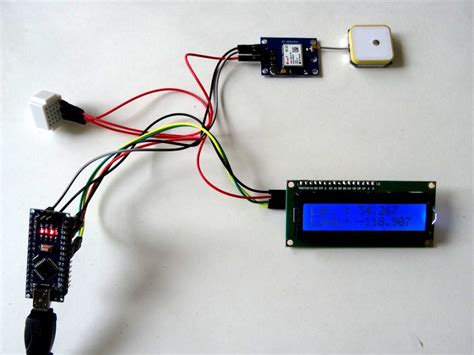 Arduino: GPS Display Location on I2C 2x16 LCD with Visuino - Arduino Project Hub