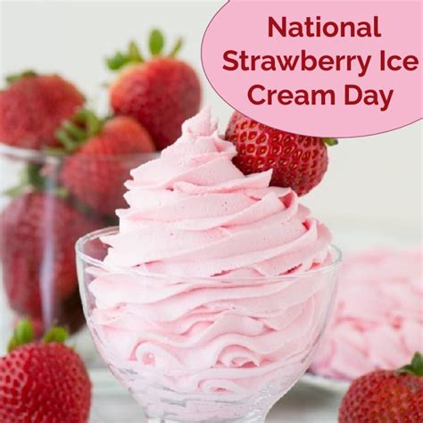 National Strawberry Ice Cream Day 2025 - Anabel BarbaraAnne