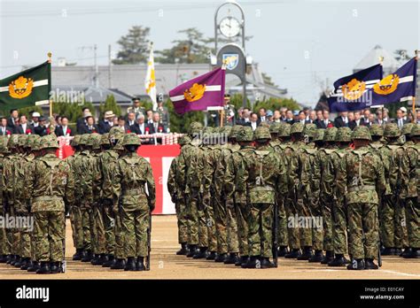 Japanese military base, Japan Self Defense Forces Stock Photo - Alamy