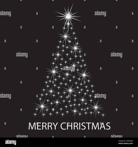 Christmas Tree Background: Stars Stock Vector Image & Art - Alamy