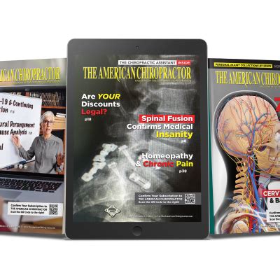 Welcome to the Complete The American Chiropractor Archive