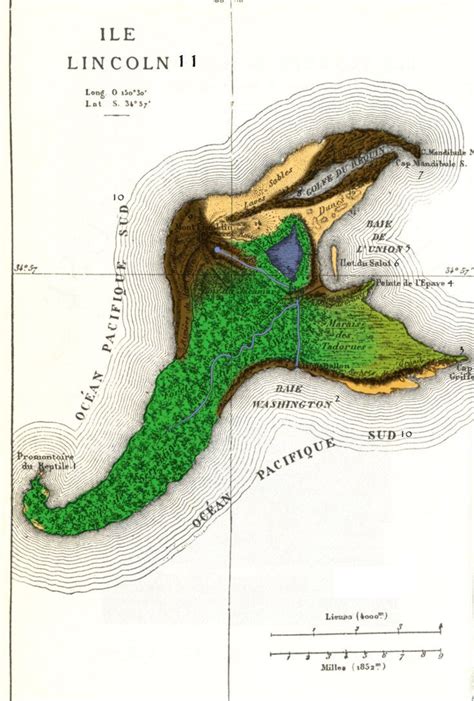 Mysterious Island Map And Location