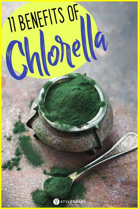 11 Important Benefits Of Chlorella + Side Effects | Chlorella, Chlorella benefits, Chlorophyll ...