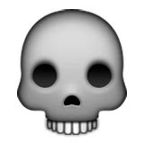 💀 Skull Emoji on Apple iOS 6.0