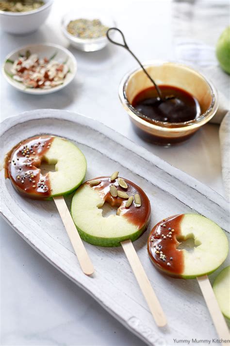 Caramel Apple Slices - Yummy Mummy Kitchen