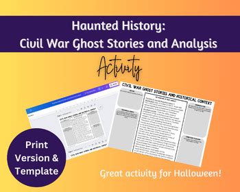 Haunted History: Civil War Ghost Stories & Analysis by History Mama Teach