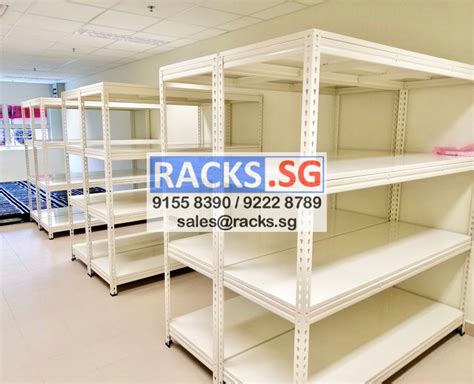 4-TIER HEAVY-DUTY BOLTLESS RACK WITH METAL SHELVES - Racks.SG | Metal ...