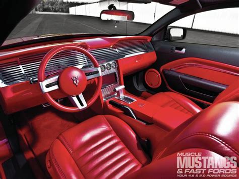 Custom Mustang Interior | 2006 Ford Mustang Gt Interior | Ford mustang gt, Mustang gt, Ford ...