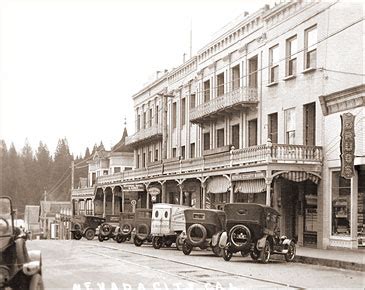 Nevada City - National Hotel (Historical Photos of Old America)