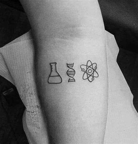 81 Cool Chemistry Tattoos for Men [2024 Inspiration Guide] | Chemistry ...