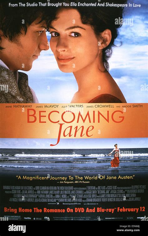 BECOMING JANE, from left: James McAvoy, Anne Hathaway, 2007, © Miramax/courtesy Everett ...