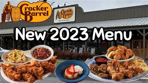 Cracker Barrel 2023 New Menu Items - YouTube