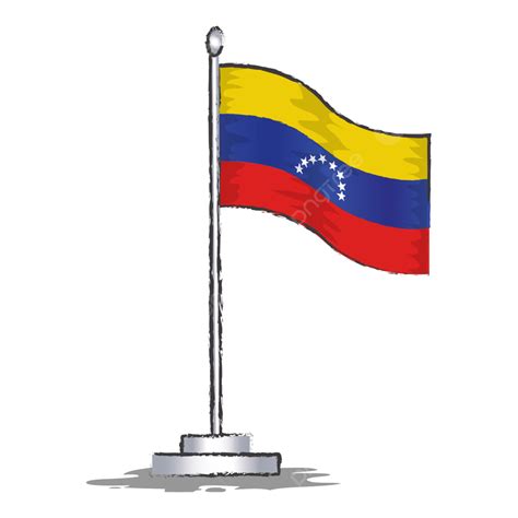 Ilustración De Vector De Bandera De Venezuela PNG ,dibujos Símbolo, Venezuela, Bandera PNG y ...