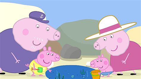 Watch Peppa Pig Season 2 Episode 2: Peppa Pig - Rock Pools/Mr. Scarecrow/Windy Autumn Day ...