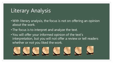 Analyzing literature