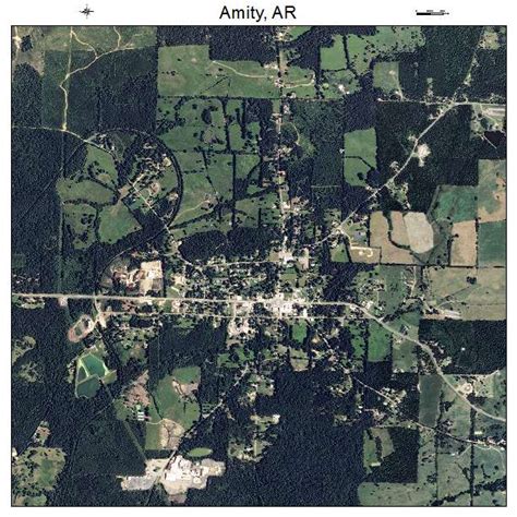 Aerial Photography Map of Amity, AR Arkansas