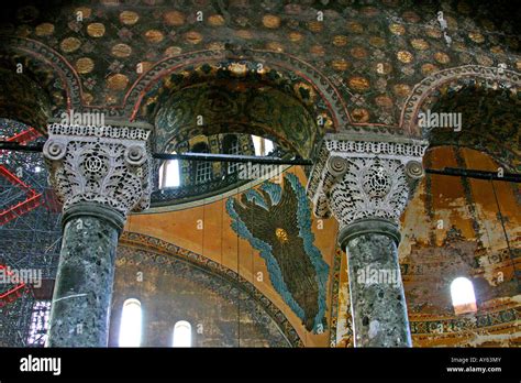 Ayasofya Interior Details Stock Photo - Alamy