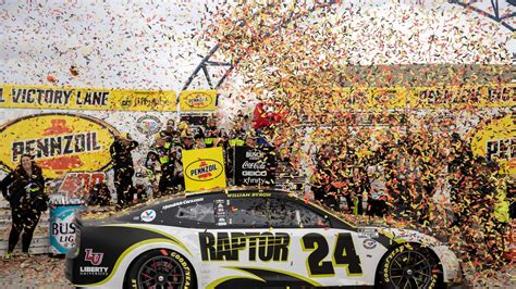 William Byron wins at Las Vegas as Hendrick dominates