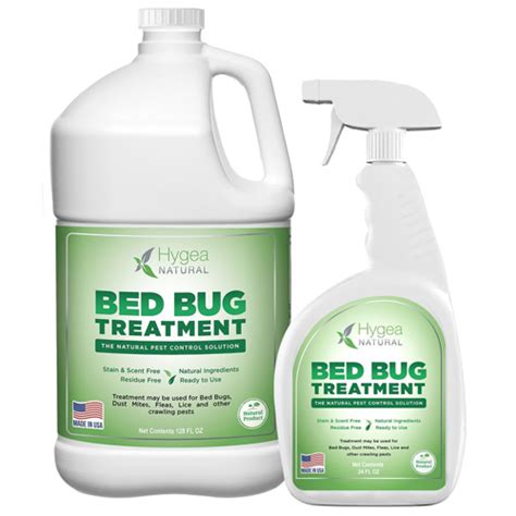 BettyMills: Bed Bug Exterminator 24 oz. Spray & 128 oz. Refill - Hygea Natural EXTC-2509