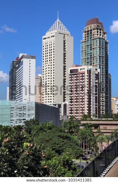 Makati City Skyline Manila Philippines Office Stock Photo 1035411385 | Shutterstock