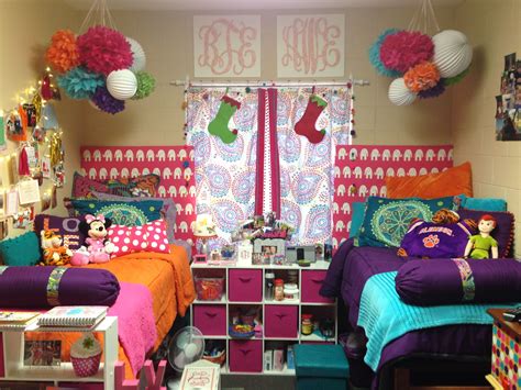 dorm room at Clemson | College room, Dorm decorations, Dorm room decor