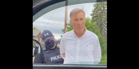 VIDEO: Justin Trudeau's RCMP Arrest Opposition Party Leader Maxime Bernier For Protesting ...