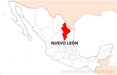 Nuevo León Map