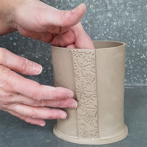 Clay Slab Vases