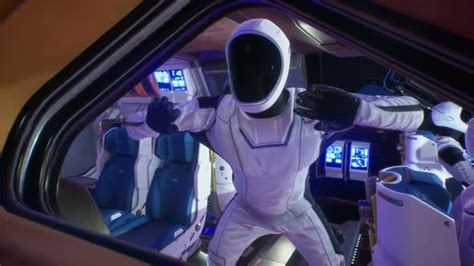 An Astronaut Floating In Weightlessness, Motion Graphics | VideoHive