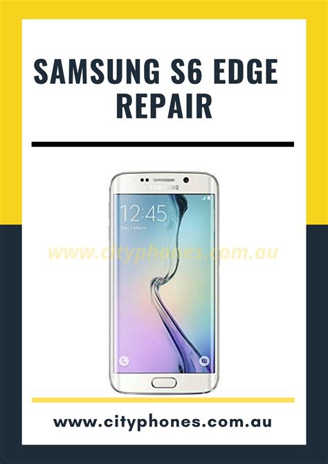 Samsung Galaxy S6 Edge Screen Repair in Melbourne