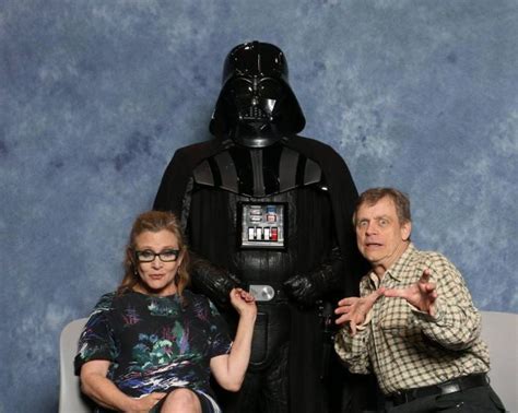 Check Out Luke and Leia Reunited with Their Father at Star Wars Celebration - IGN