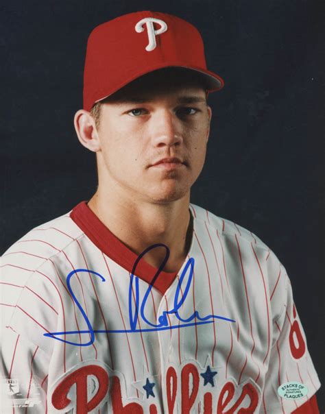 Scott Rolen Signed Philadelphia Phillies 8x10 Photo with 1996 Autograph ...